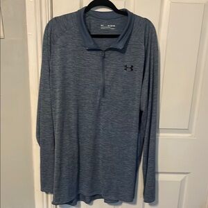 Under Armour Blue Long Sleeve Tee for Versatile Comfort